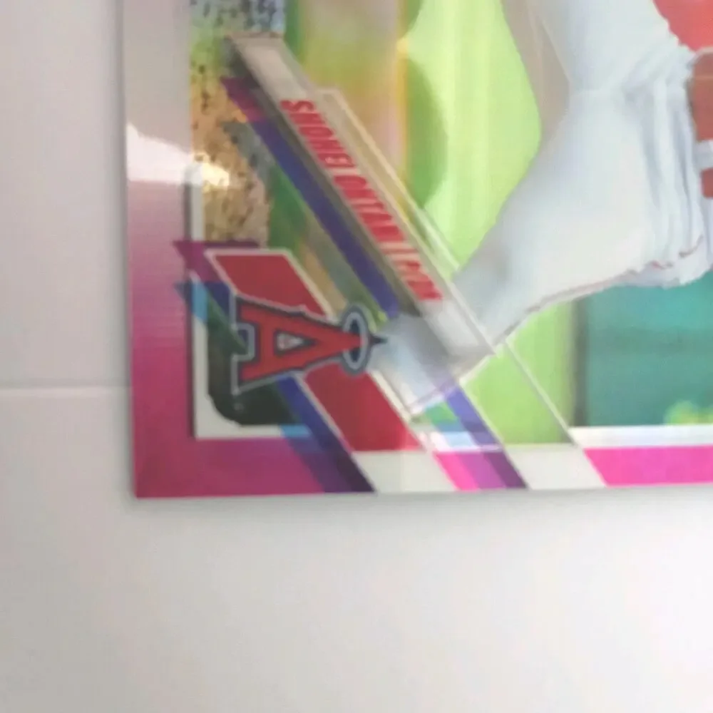 Shohei Ohtani #159 Topps Chrome Magenta REFRACTOR SP 154/399 - Picture 11 of 12
